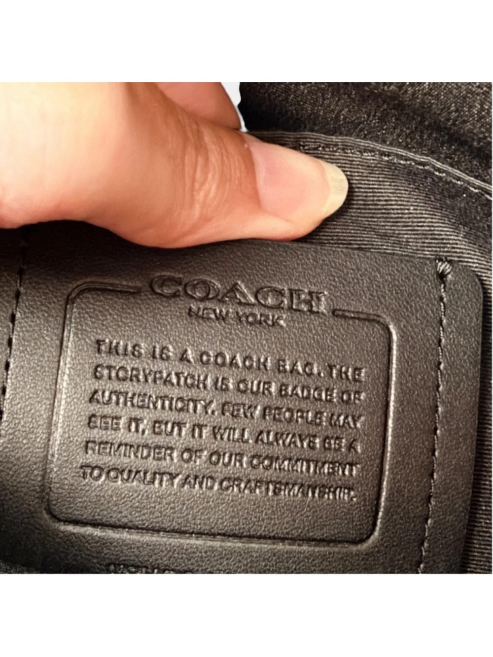 Coach Houston Flight Smooth Leather Crossbody Messenger Bag Black Unisex NWT - Picture 12 of 16